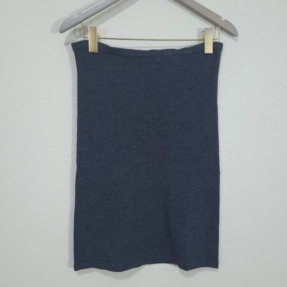 Cabi knit sweater skirt Womens M Gray Short Above Knee Body Con Fall Win… - Picture 1 of 11